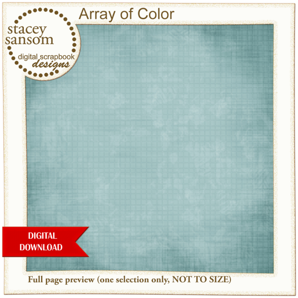 Array of Color Dusty Green Paper Pack from Stacey Sansom