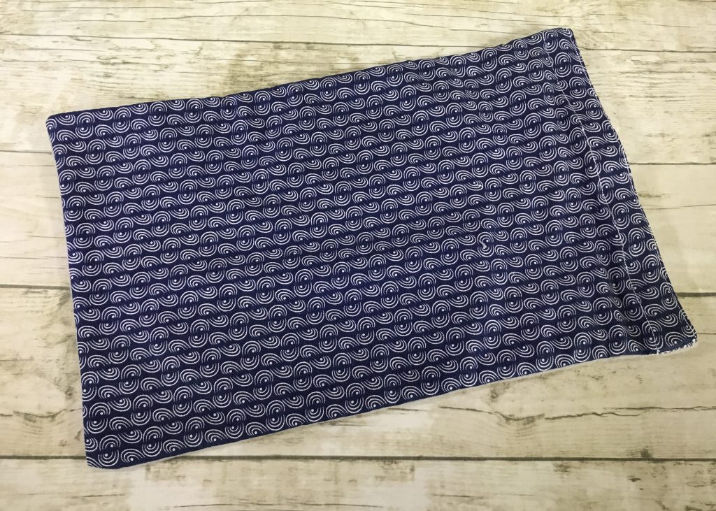 Ice Pack Cover - Navy Half Circles Stripe - 6x8