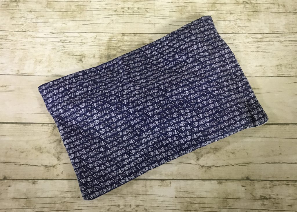 Ice Pack Cover - Navy Half Circles Stripe - 6x8