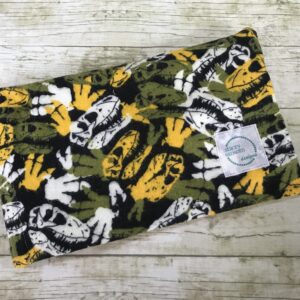 Ice Pack Cover - Dinosaur Skeleton - 6x8