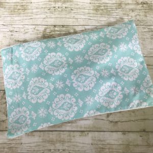 Ice Pack Cover - Damask Aqua - 6x8 - Stacey Sansom Designs