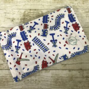 Ice Pack Cover - Blue Train - 6x8