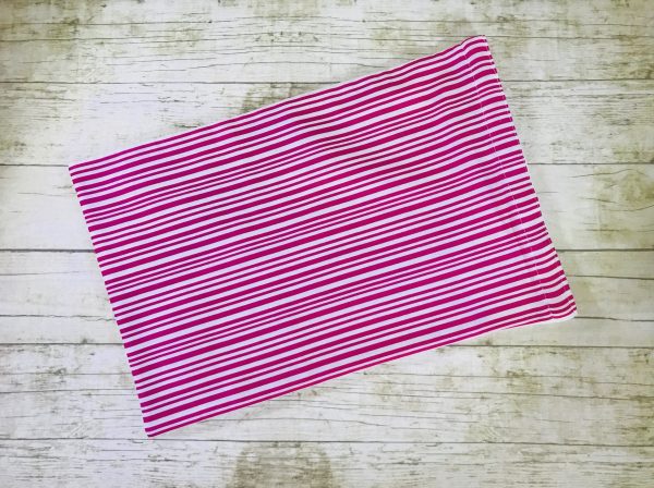 Ice Pack Cover - Magenta Stripes - 8x12 - Stacey Sansom Designs