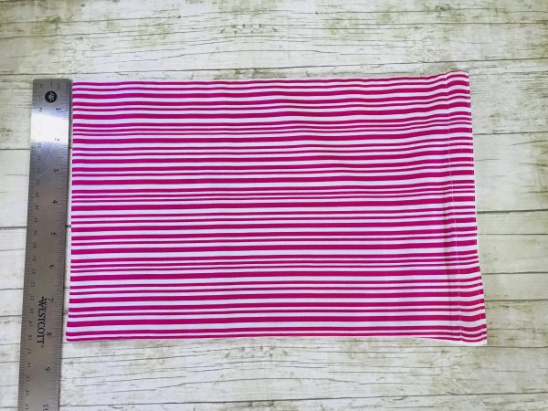 Ice Pack Cover - Magenta Stripes - 8x12 - Stacey Sansom Designs