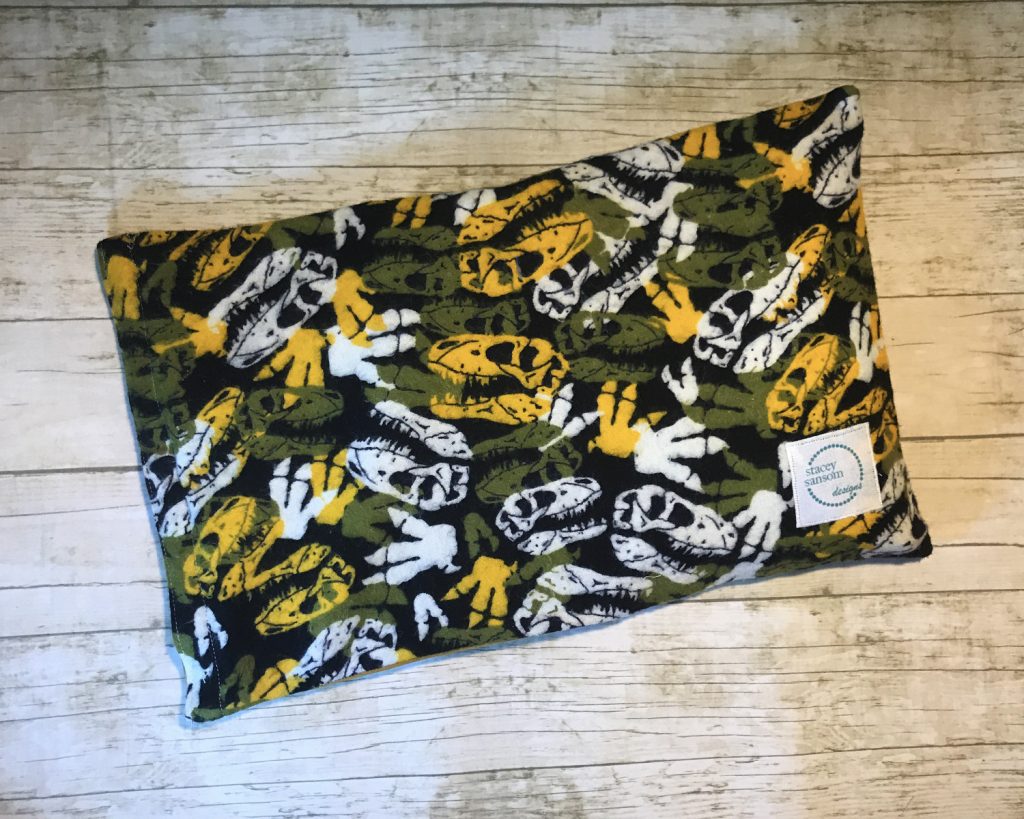 Ice Pack Cover - Dinosaur Skeleton - 8x12