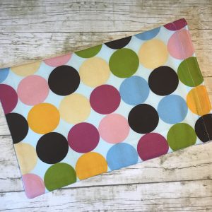 Ice Pack Cover - Multi Colored Large Dots - 6x8