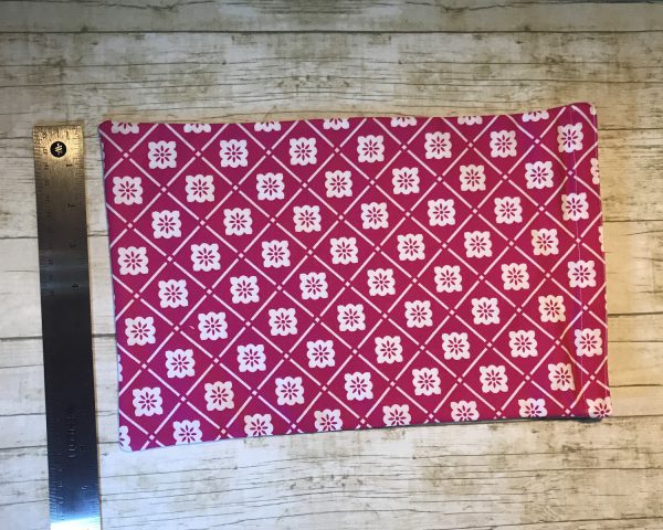Ice Pack Cover - Magenta Floral Grid - 8x12