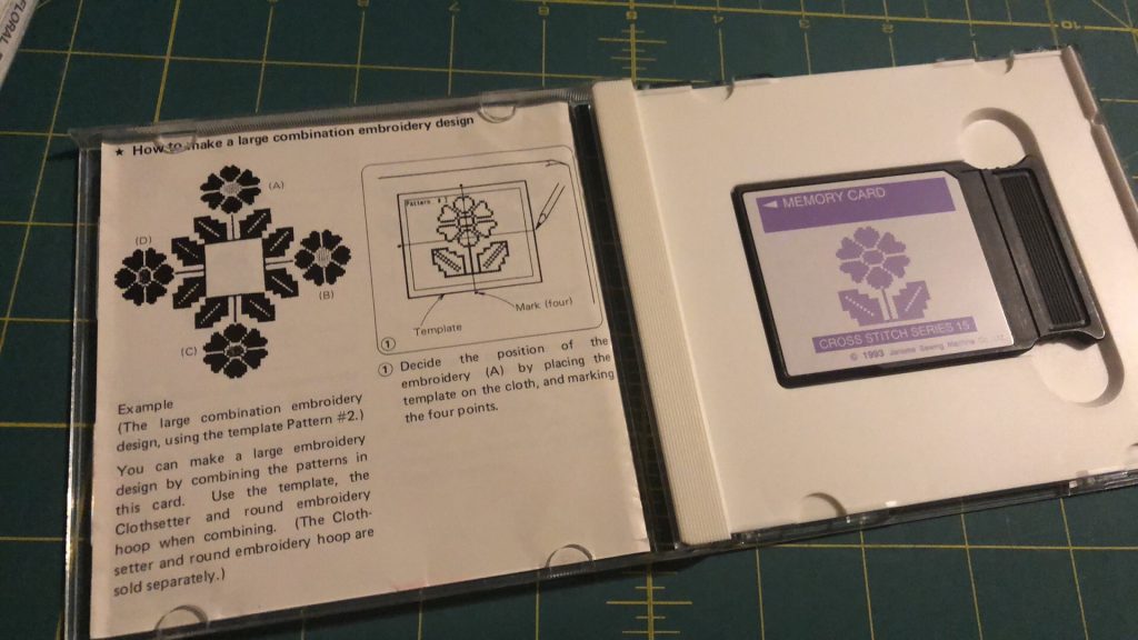Janome Memory Craft Memory Card #15 - Image 3