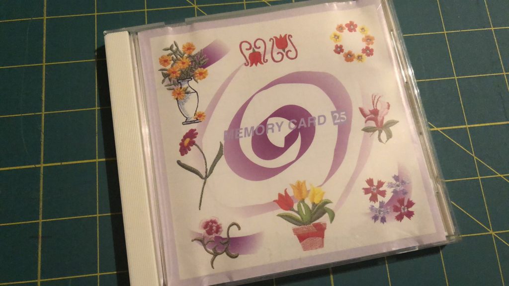 Janome Memory Craft Memory Card #25