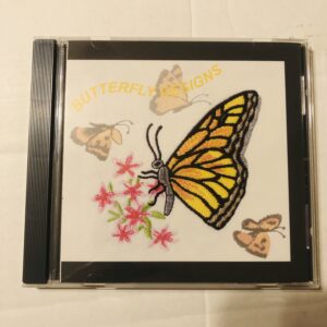 Janome Memory Craft Memory Card Butterfly Designs