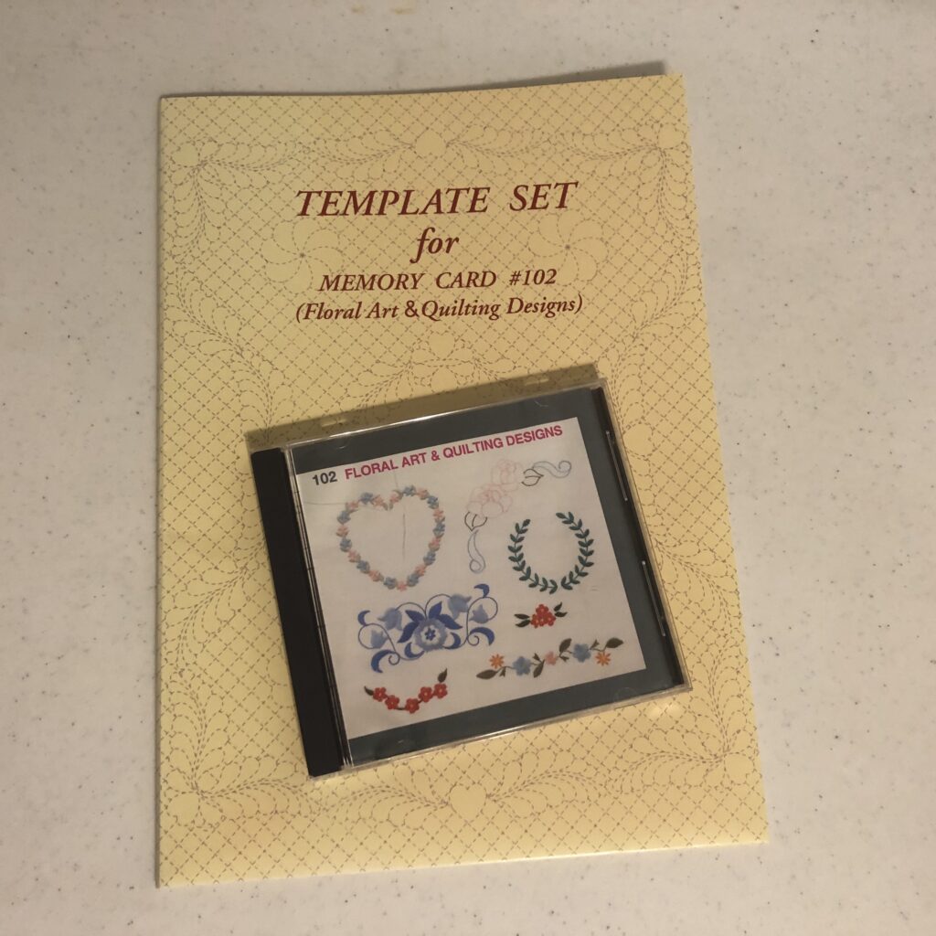 Janome Memory Craft Memory Card #102