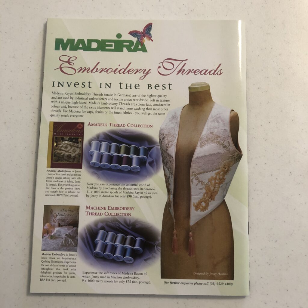 Creative Embroidery by Machine Magazine - Volume 1 Number 3 - Image 2