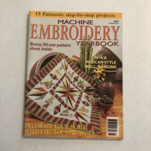 Machine Embroidery Yearbook Magazine - Volume 4 Number 4