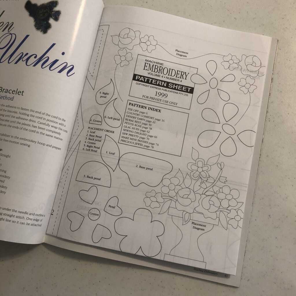 Machine Embroidery Yearbook Magazine - Volume 4 Number 4 - Image 3