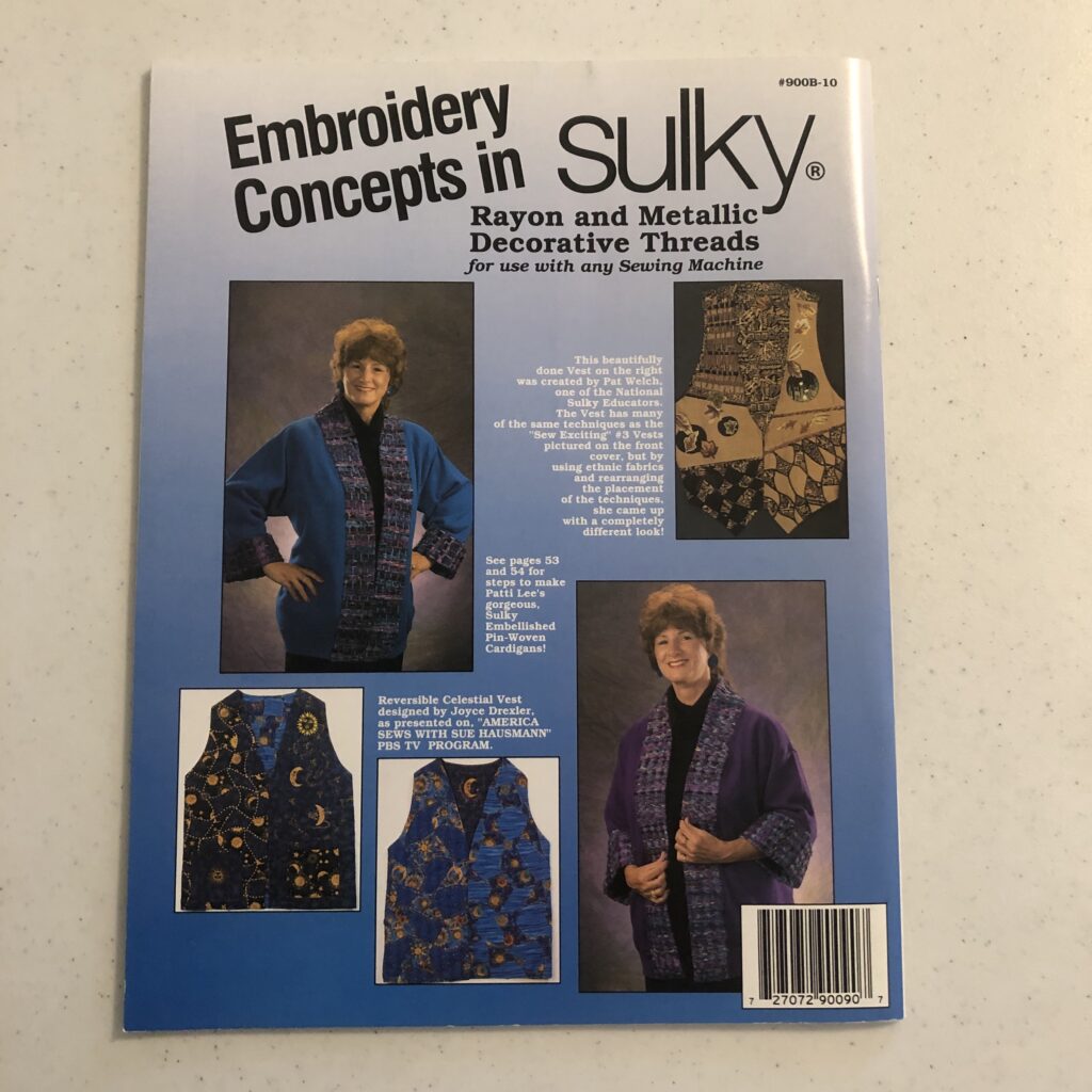 Embroidery Concepts in Sulky Rayon and Metallic Decorative Threads - Book - Image 2