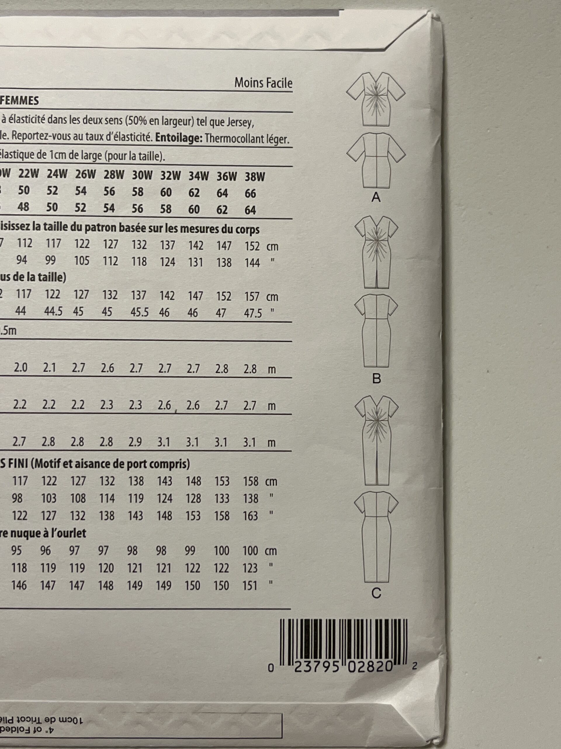 McCall's R11616 Women's Knit Dress | Uncut Printed Tissue Paper Sewing Pattern | Garage Sale | Stacey Sansom Designs