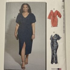 McCall's R11616 Women's Knit Dress | Uncut Printed Tissue Paper Sewing Pattern | Garage Sale | Stacey Sansom Designs