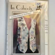In Cahoots Sheer Illusions Vest - Vintage - Uncut Printed Paper Sewing Pattern | Garage Sale Item | Stacey Sansom Designs