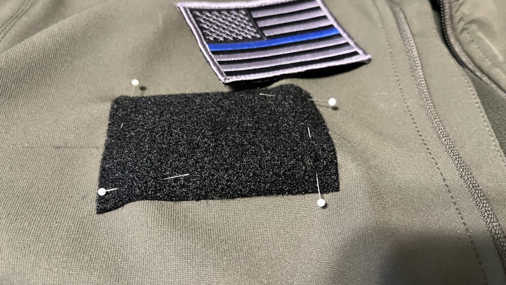 Patch sewing services | Adding hook and loop fasteners | Services Provided | Stacey Sansom Designs