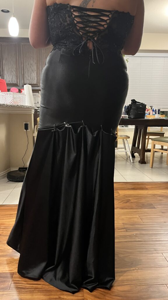 Dress alterations and hemming | Services Provided | Stacey Sansom Designs