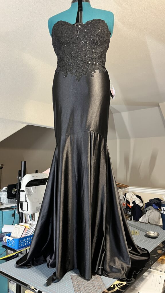 Dress alterations and hemming | Services Provided | Stacey Sansom Designs