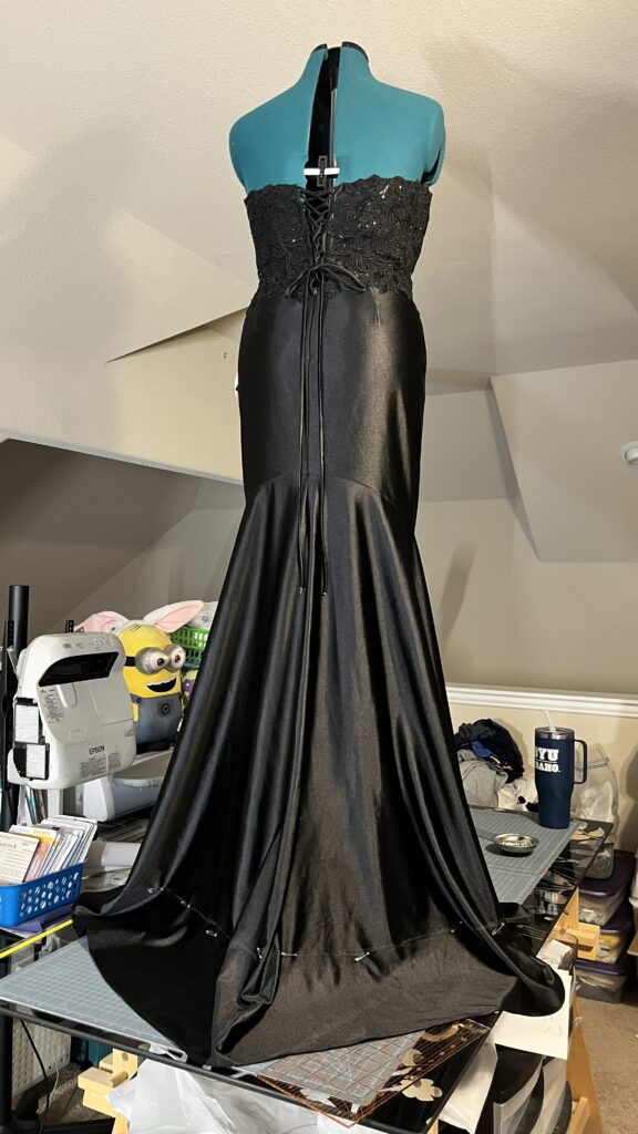 Dress alterations and hemming | Services Provided | Stacey Sansom Designs