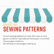 Used Sewing Patterns