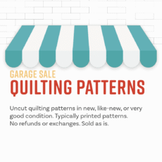 Used Quilting Patterns
