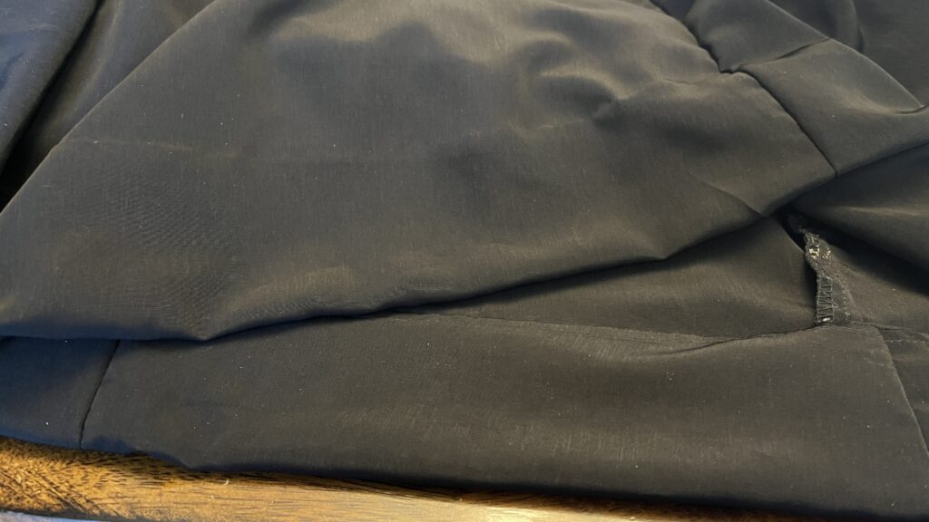 Most no cut hems completed by Stacey Sansom Designs are done by hand | No Cut Alterations | No Cut Hems | Services Provided | Stacey Sansom Designs